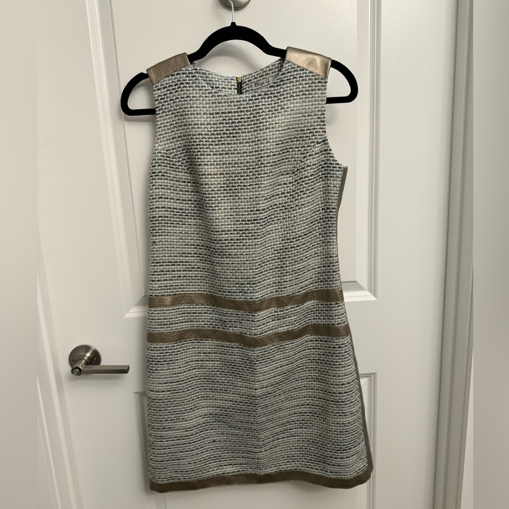 Tweed shift dress